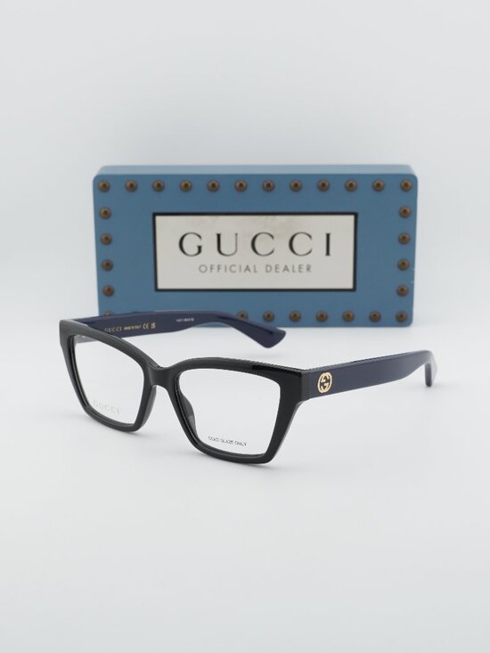 Gucci GG1715O 012 Women Cat Eye Eyeglasses 55mm - Black main image 10